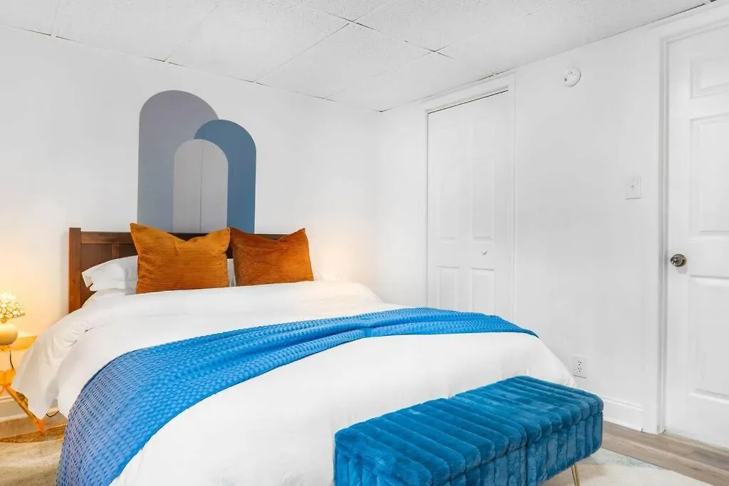 5Bd Vibrant Haven: Basketball - 10Mins To Airport Charlotte